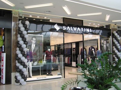 Вывеска для бутика SALVATINI